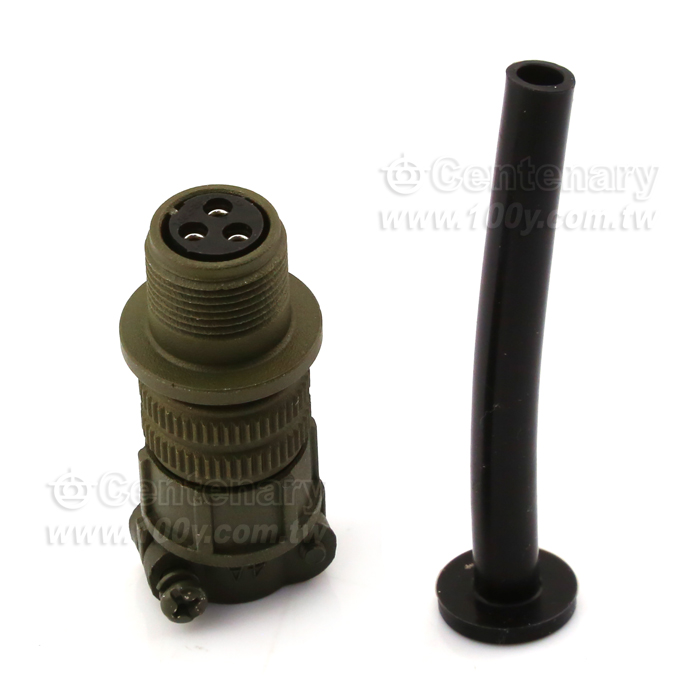 3P母端直管接頭+電纜夾 - 116238 產品圖片