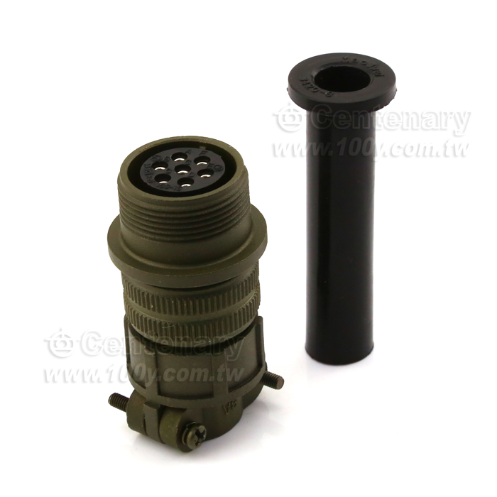 7P母端直管接頭+電纜夾 - 116250 產品圖片