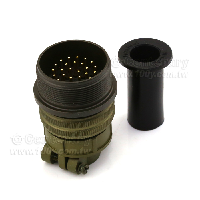 Straight Plug+Cable Strain Relief Clamp - 116262 Product Image
