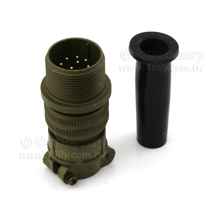Straight Plug+Cable Strain Relief Clamp - 116253 Product Image