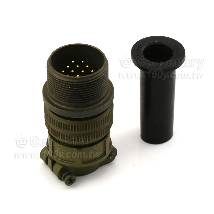 14P公端直管接頭+電纜夾 - 116268 產品圖片