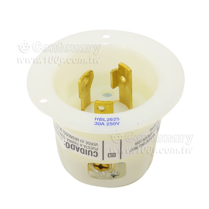 Twist-Lock Flanged Inlet 30A/250V - 116164 產品圖片