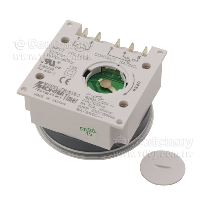 露出型全功能數位定時器 AC110V - 116280 產品圖片