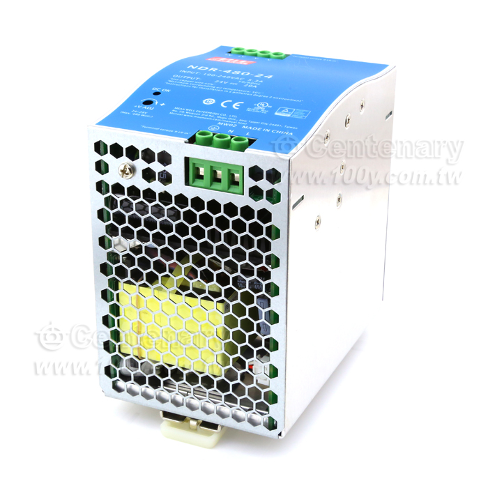 480W Single Output Industrial DIN Rail - 106640 Product Image