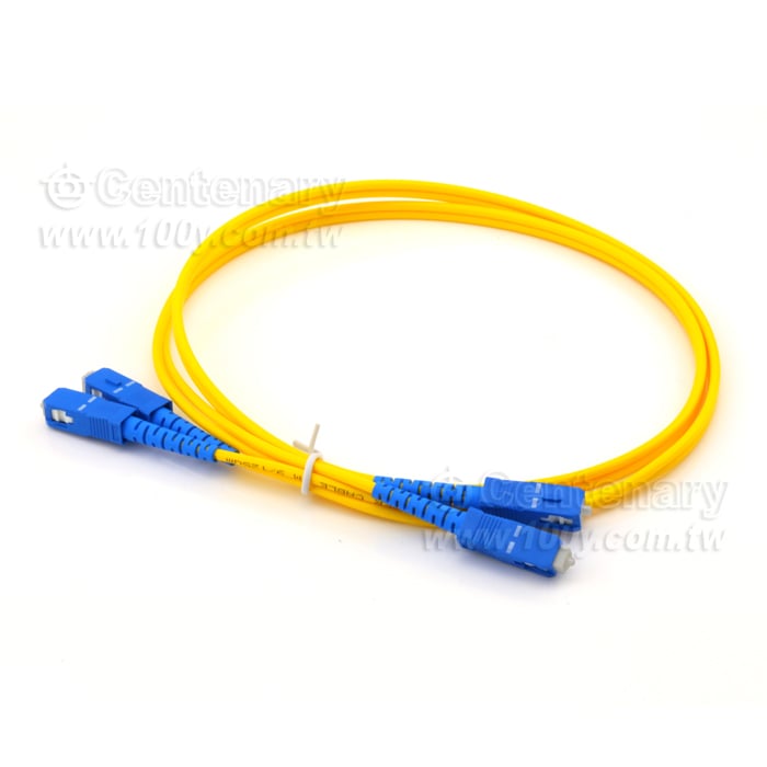 SC-SC 單模雙芯光纖跳線 2M - 129697 產品圖片