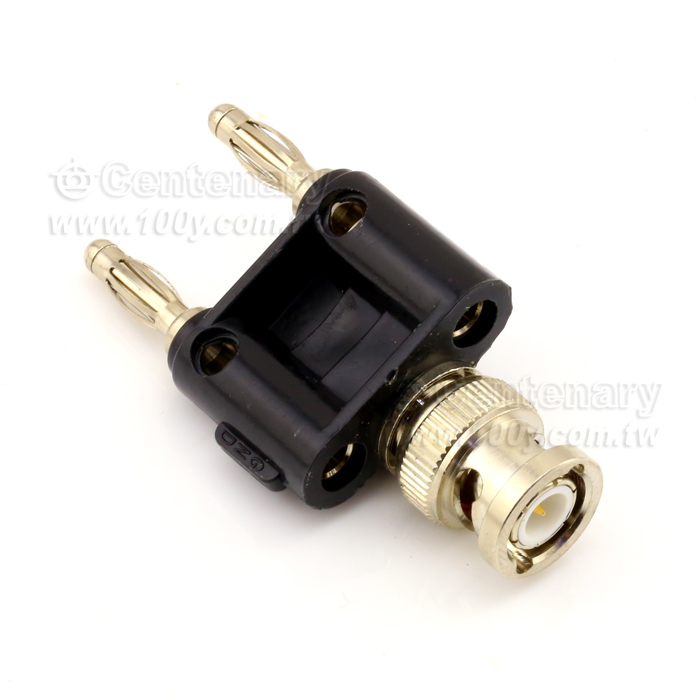 BNC Plug To 2* Banana Plugs - 7704 Product Image