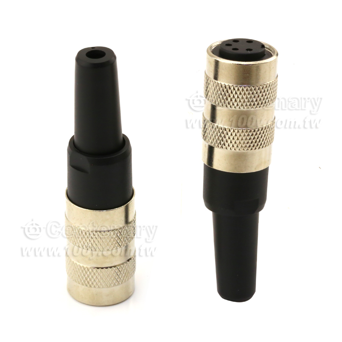 Straight 5P Female Head M16 Sensor Waterproof Connector - 116934 Product Image