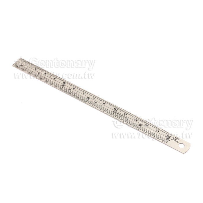 6" 不鏽鋼直尺 - 15234 產品圖片
