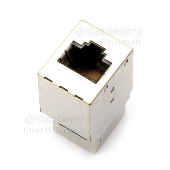 CAT6A 六類屏蔽萬兆模塊轉換接頭 - 117050 產品圖片