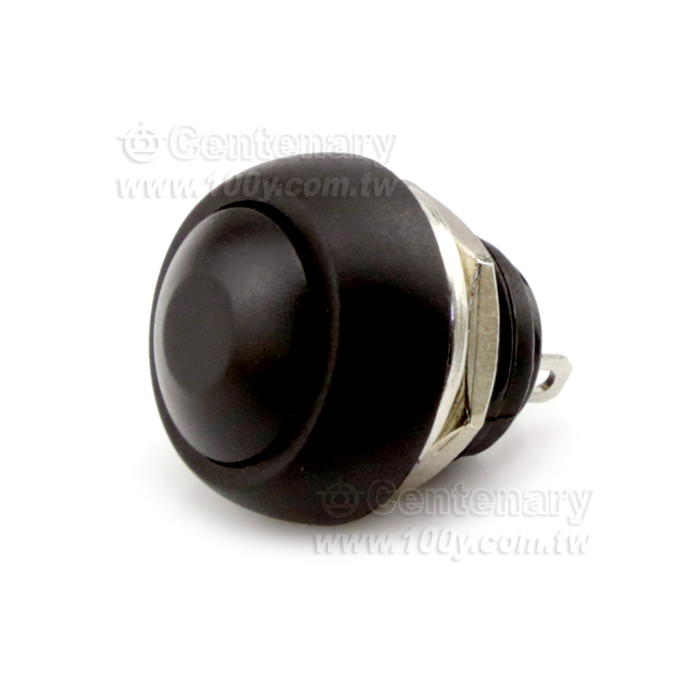12mm 圓形黑色 1常開 - 117132 產品圖片