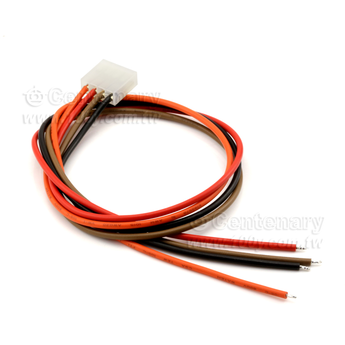 3.96mm端子線40CM/4P 【ROHS】 - 9108 產品圖片