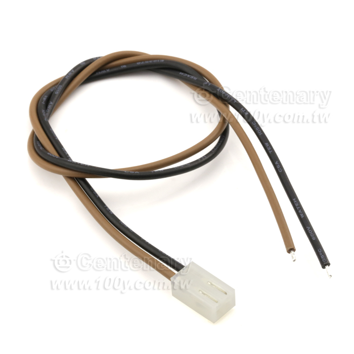 3.96mm端子+線40CM/2P【ROHS】 - 9109 產品圖片