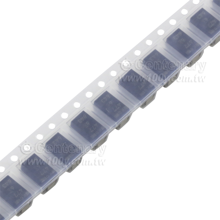 SMD 鉭電 470uF/6.3V ±20%  X Case - 117229 產品圖片