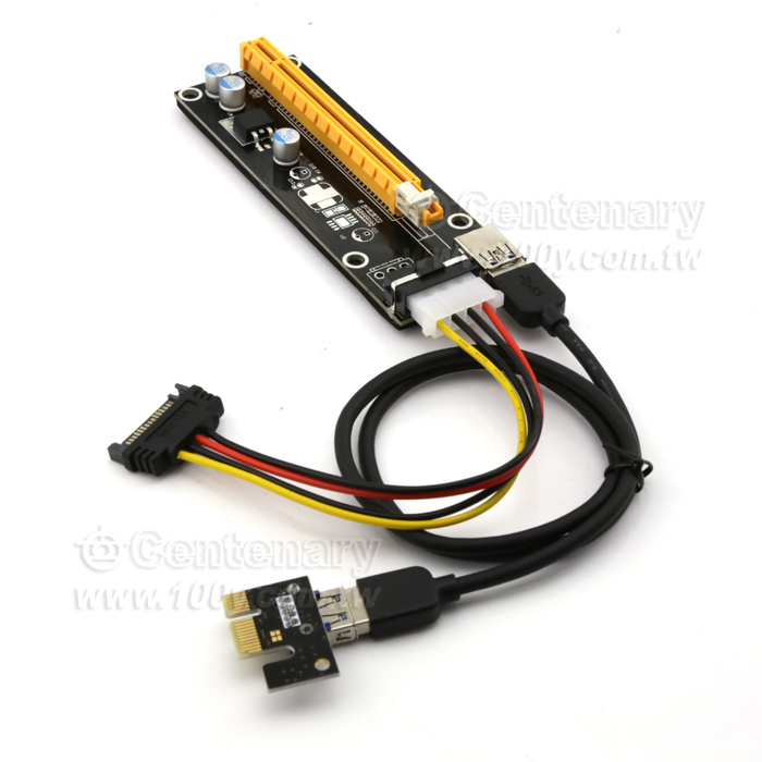 PCI-E-1X轉16X轉接卡 - 117637 產品圖片