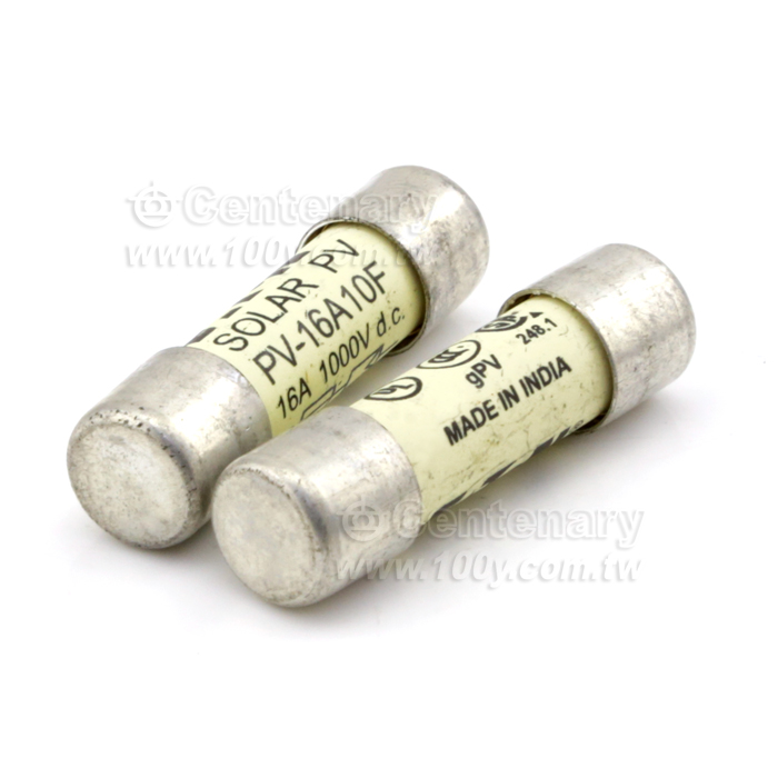 16A/1000Vdc 光伏高壓保險絲 - 100221 產品圖片