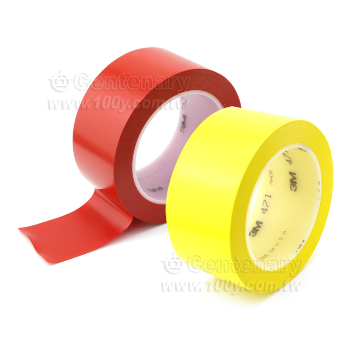 單面警示標示劃線膠帶 黃色 15mm*33M - 153766 產品圖片