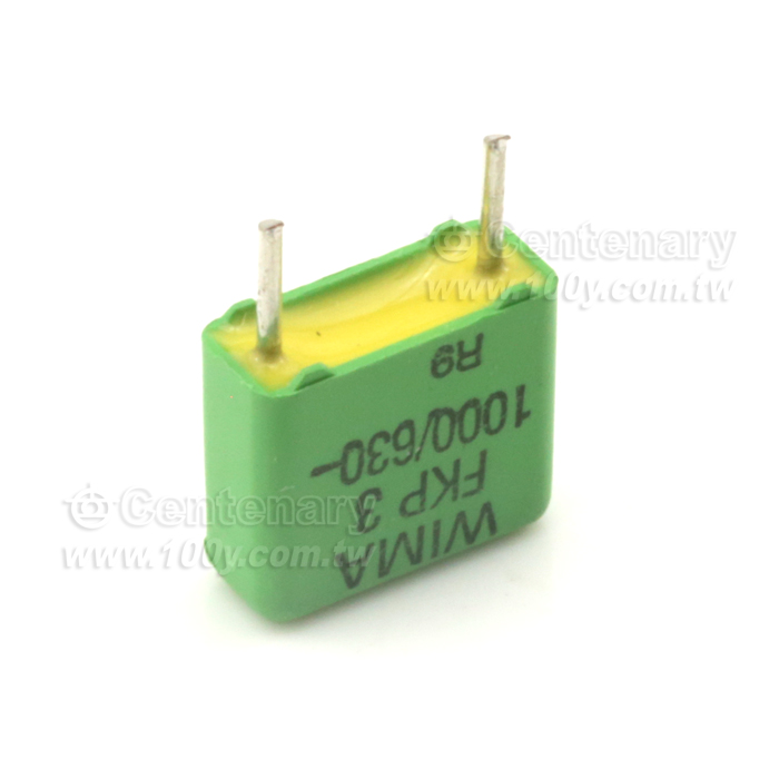 1000pF/630V   5%(角距7.5mm) 無鉛 - 65622 產品圖片