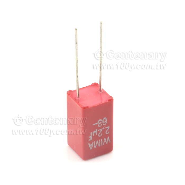 2.2uF/63V/±10%(角距5mm) - 65644 產品圖片