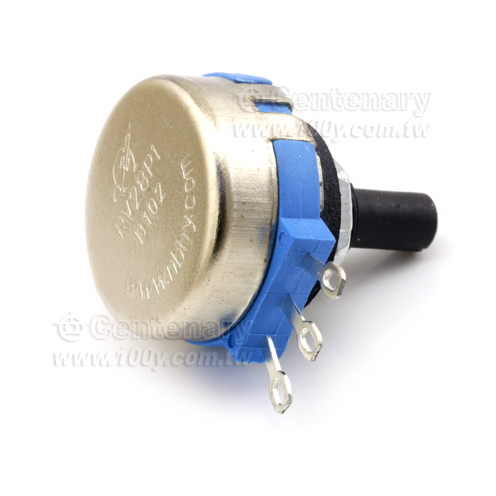 旋轉式絕緣軸碳膜電位器   ±20% - 65979 產品圖片