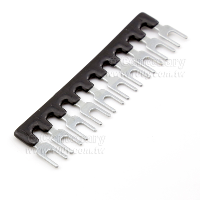 TBR短路片 20A 10P 黑色 4.0mm - 43790 產品圖片