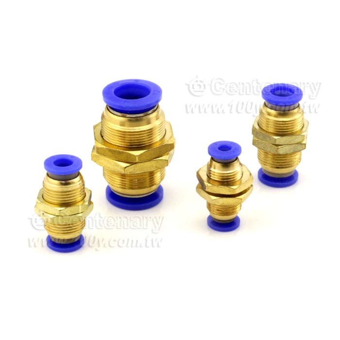 PM隔板直通快插快速接頭8mm - 44634 產品圖片