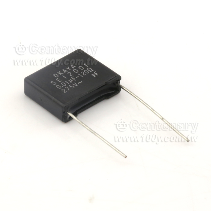 OKAYA   0.01uf-120ΩRC  275VAC 火花消除器 - 118723 產品圖片