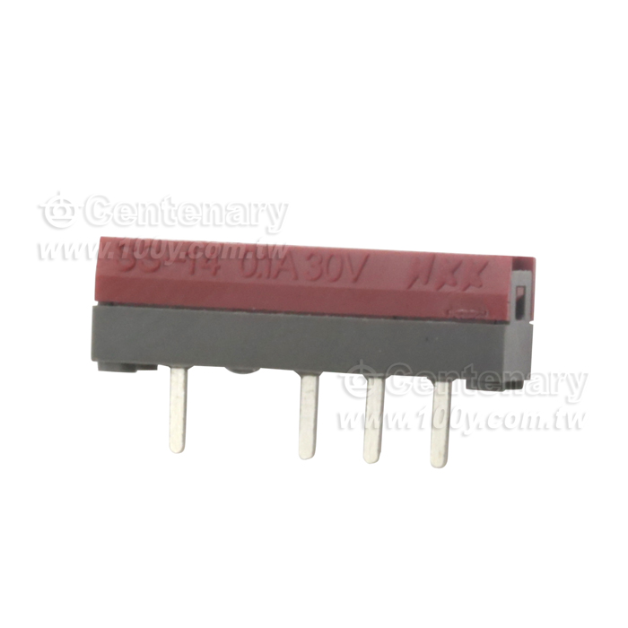 NKK_滑動開關 SP3T 100*100" 0.1A/30VDC - 118324 產品圖片
