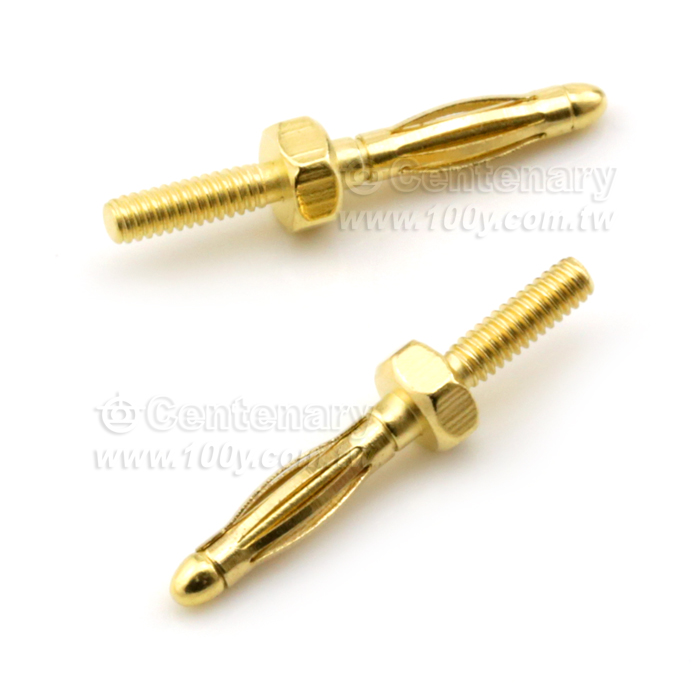 2mm non-insulated banana plug. - 119011 Product Image