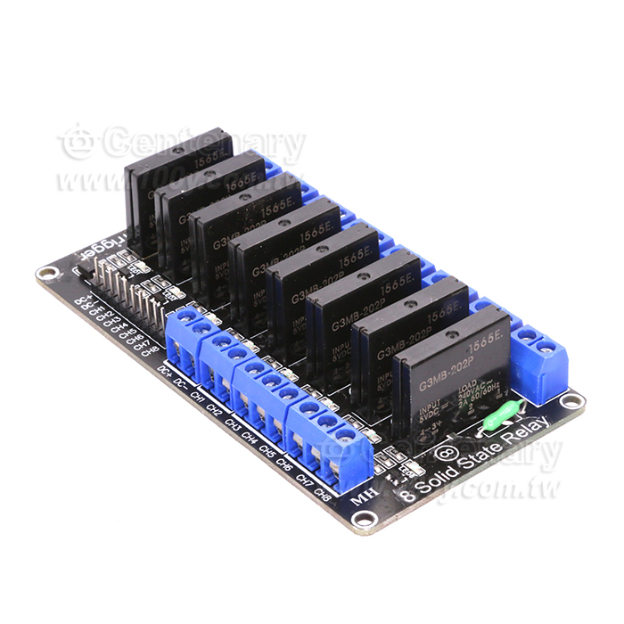 8路5V低電平固態繼電器模塊 50V2A - 119314 產品圖片
