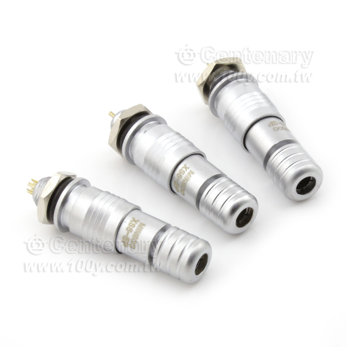 Push-pull Nickle Plated Industial Circular Connector - 119124 Product Image