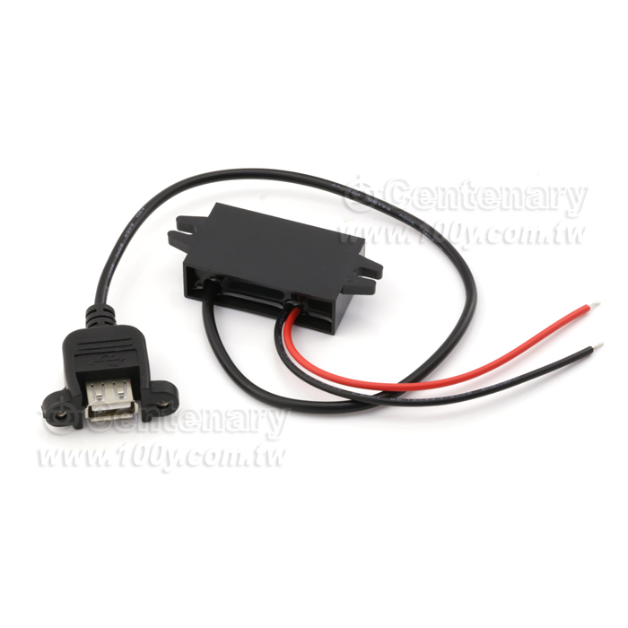 DC-DC 模塊 雙USB DC12Vin 轉DC5Vout 3A - 119290 產品圖片