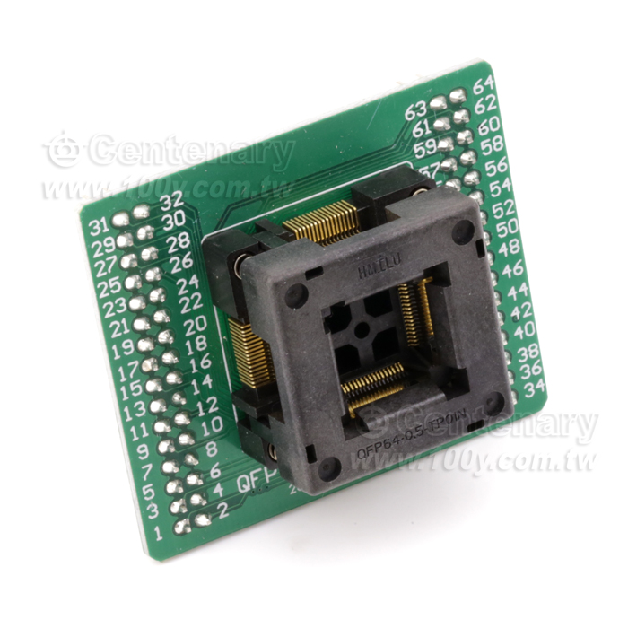 QFP 0.5mm Test Socket OTQ-64-0.5-01 - 119216 Product Image