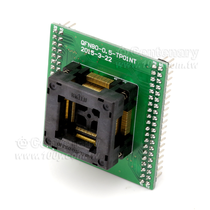 QFP 0.5mm Test Socket OTQ-80-0.5-02B - 119245 Product Image
