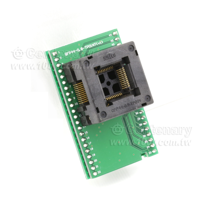QFP 0.8mm Test Socket OTQ-44-0.8-14 - 119261 Product Image