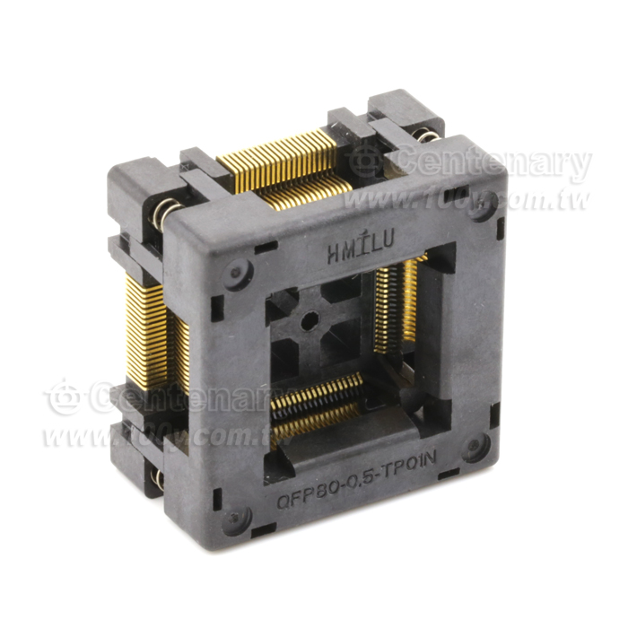 QFP 0.5mm Test Socket OTQ-80-0.5-02B - 119242 Product Image