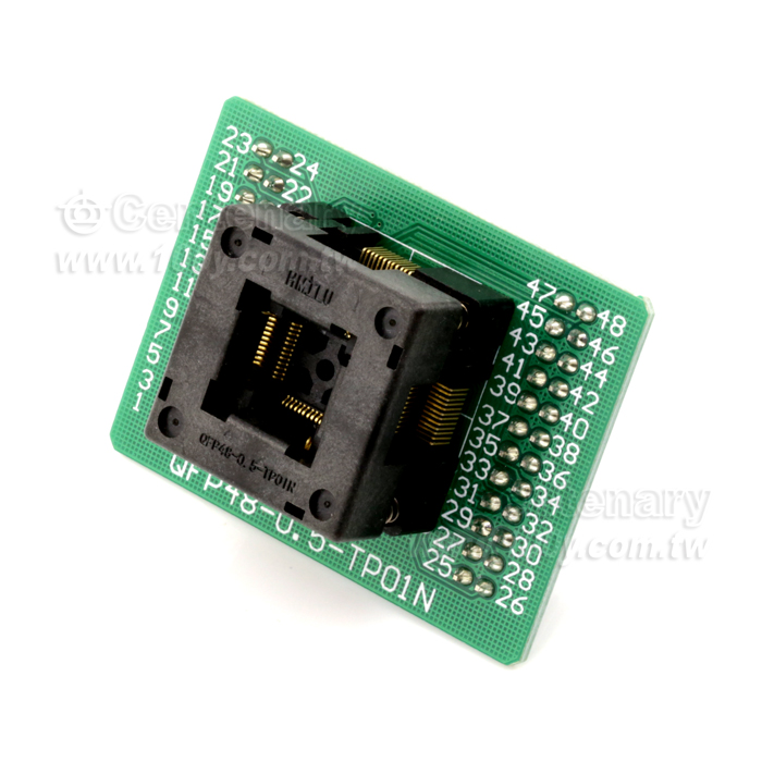 QFP 0.5mm Test SocketOTQ-48-0.5-01 - 119212 Product Image