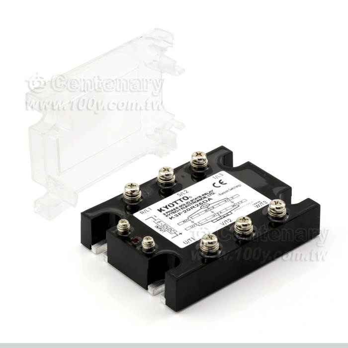 三相固態繼電器 6~32VDC/25A - 119431 產品圖片