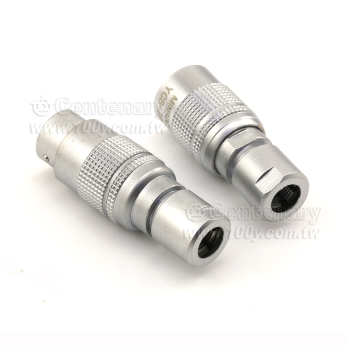 Push-pull Nickle Plated Industial Circular Connector - 119145 Product Image