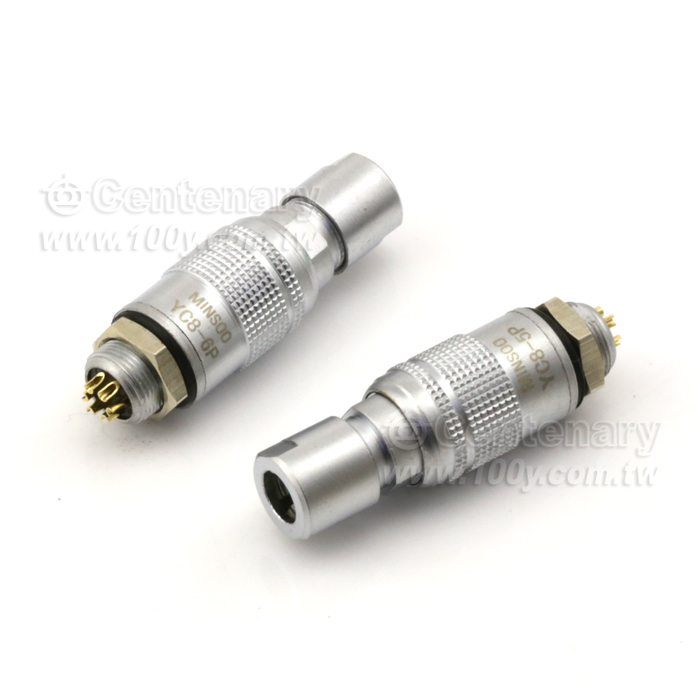 Push-pull Nickle Plated Industial Circular Connector - 119138 Product Image