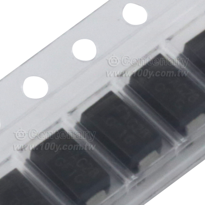 SURFACE MOUNT GLASS PASSIVATED JUNCTION RECTIFIER - 33203 Product Image