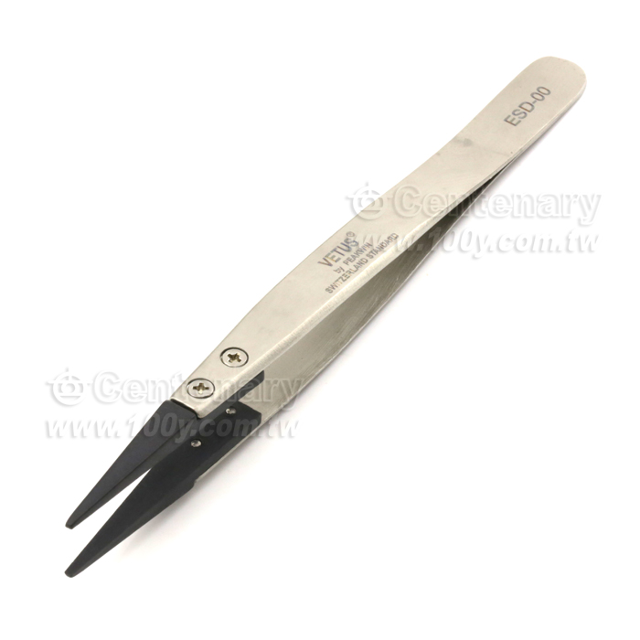 ESD Anti-Static Stainless Tweezers - 52208 Product Image