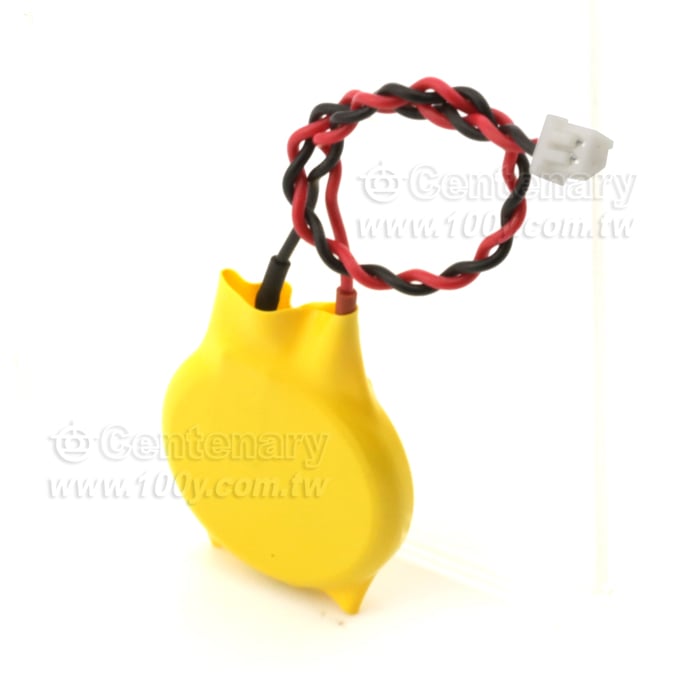 不可充電電池 (一次)  3V  帶線帶2P插頭 - 120241 產品圖片