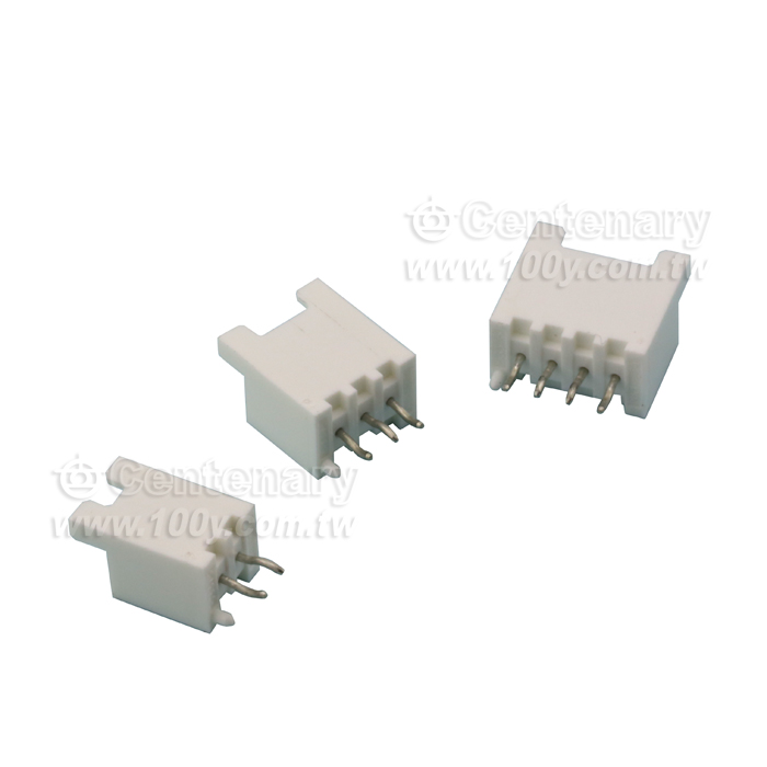 2.5mm Pitch Mini-Lock Wire-to-Board Header, Vertical, Friction and Positive Lock - 120789 Product Image