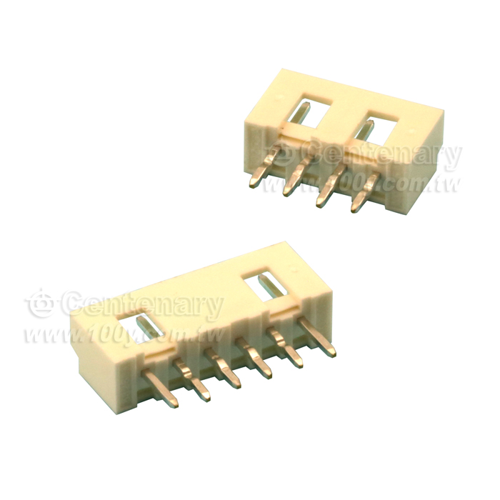 2.00mm Pitch Micro-Latch Wire-to-Board Header, Vertical, Square Pin, Three-Sided Shround - 120780 Product Image