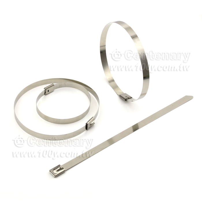 不銹鋼紮線帶 長:200mm 寬:7.9mm - 120320 產品圖片