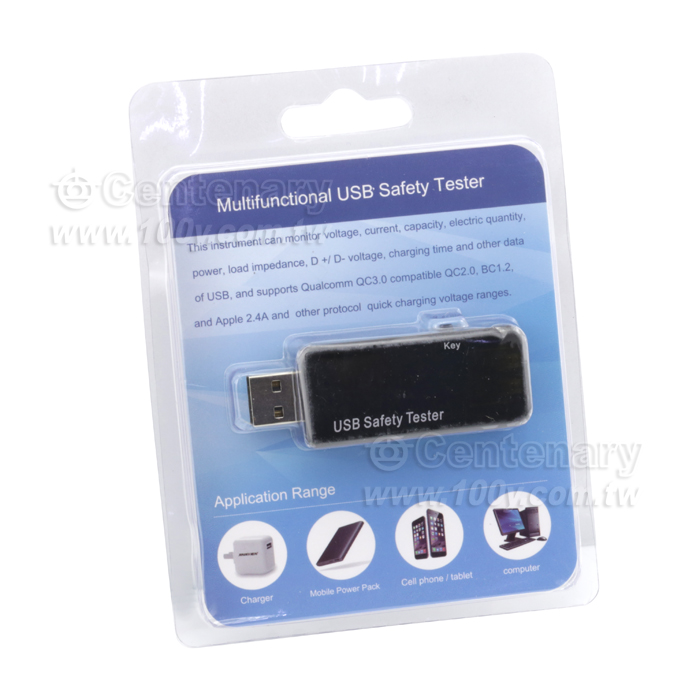 USB 電流電壓容量功率檢測儀 - 121643 產品圖片