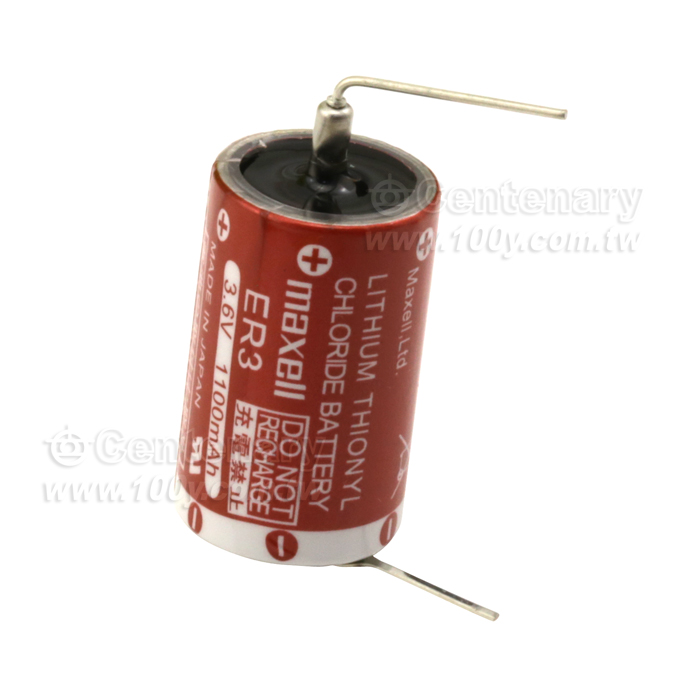 3.6V 1/2AA 1100mAh (帶Pin腳) 無鉛 - 121415 產品圖片