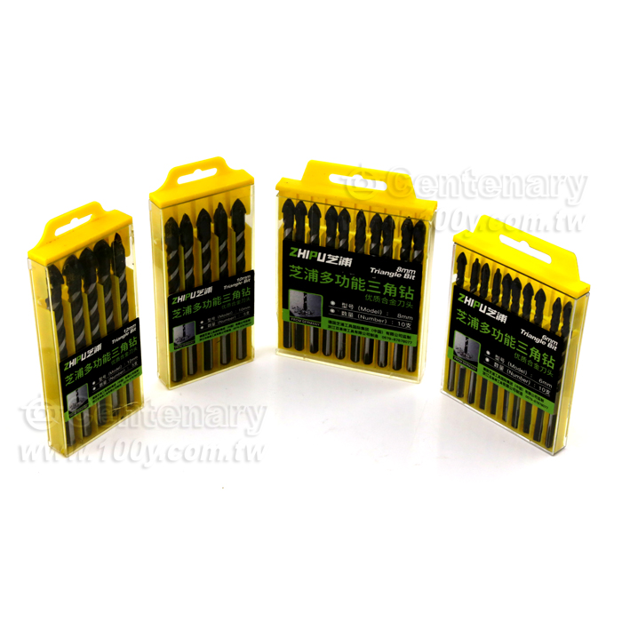 瓷磚玻璃水泥墻壁鉆頭 6mm 10支/盒 - 121583 產品圖片