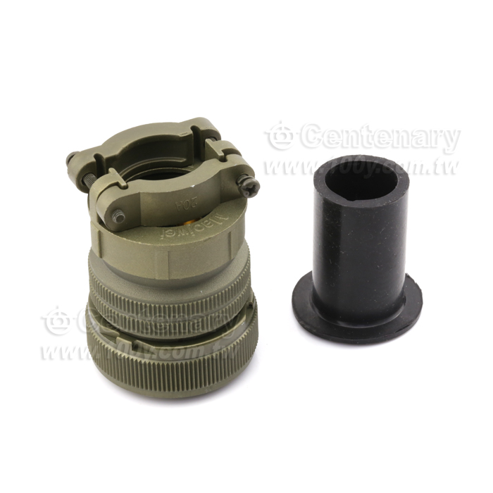 Straight Plug+Cable Strain Relief Clamp - 120767 Product Image