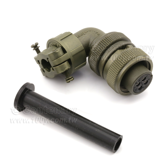 90° Angle Connector+Cable Strain Relief Clamp - 120561 Product Image